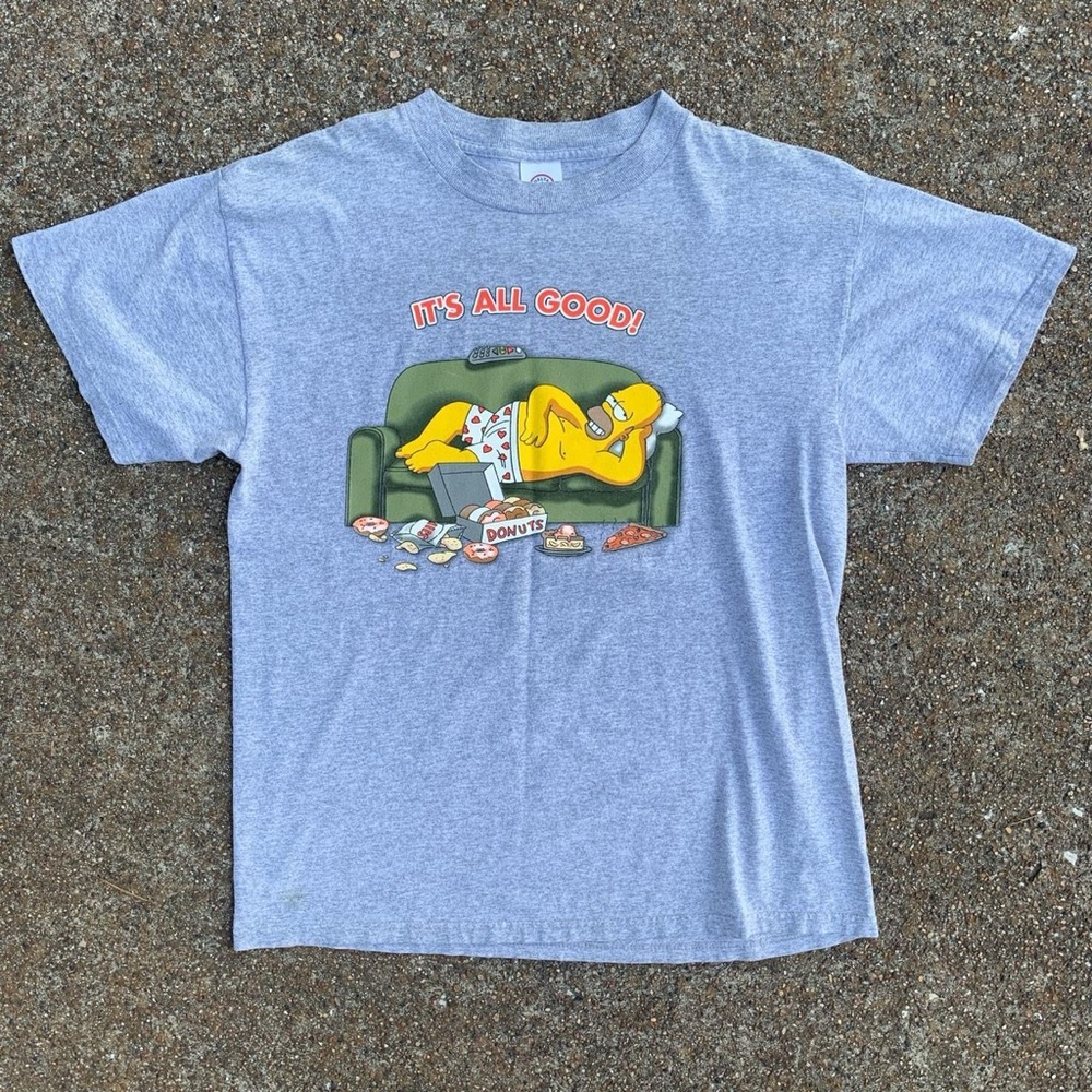 Vintage The Simpsons Homer t shirt.